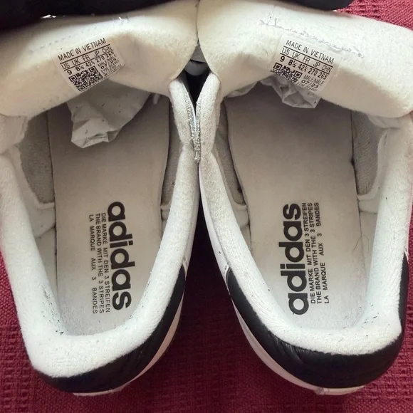 Adidas Samba White Sneaker Shoes Size 9 - Picture 6 of 11